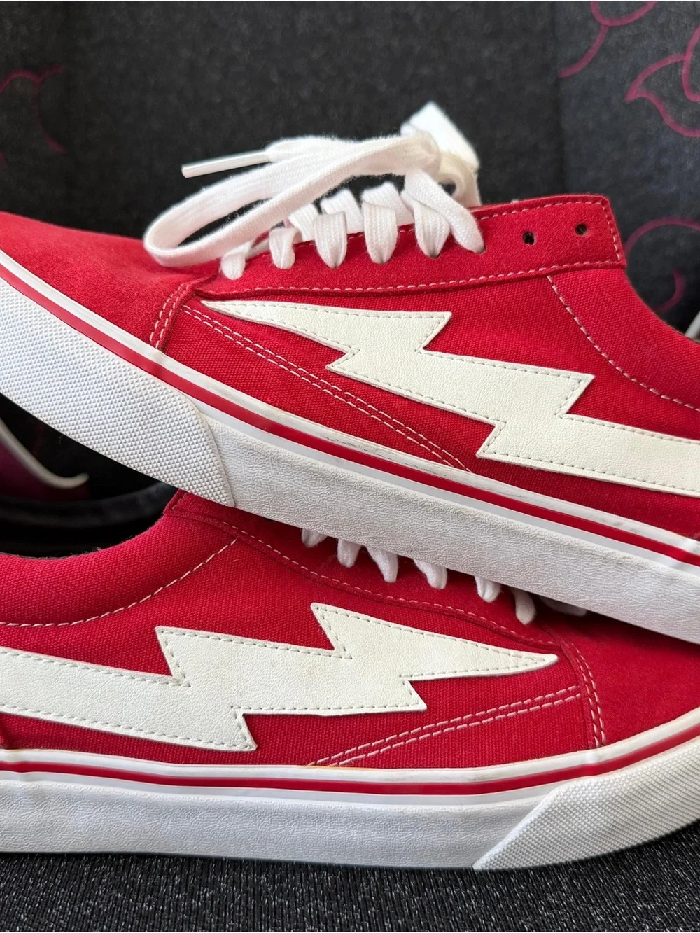 revenge x storm red canvas